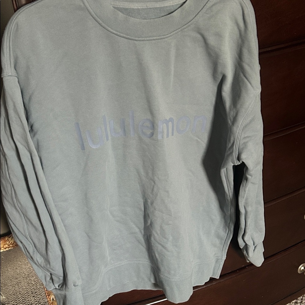 lululemon athletica Gray Sweatshirt